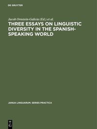Produktbild: Three essays on linguistic diversity in the Spanish-speaking world