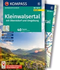 Produktbild: KOMPASS Wanderf&uuml;hrer Kleinwalsertal, 35 Touren mit Extra-Tourenkarte