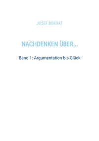Produktbild: Nachdenken &uuml;ber...