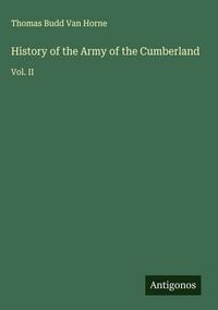 Produktbild: History of the Army of the Cumberland