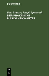 Produktbild: Der praktische Maschinenw&auml;rter