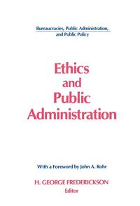 Produktbild: Ethics and Public Administration