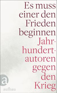 Produktbild: Es muss einer den Frieden beginnen
