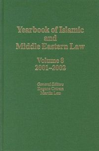 Produktbild: Yearbook of Islamic and Middle Eastern Law, Volume 8 (2001-2002)