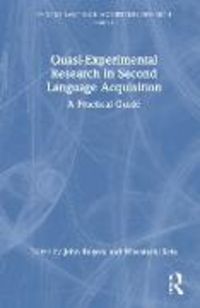 Produktbild: Quasi-Experimental Research in Second Language Acquisition