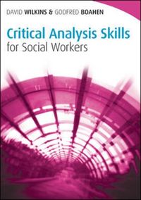 Produktbild: Critical Analysis Skills for Social Workers