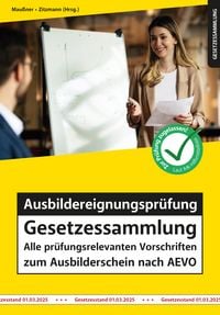 Produktbild: Ausbildereignungspr&uuml;fung Gesetzessammlung