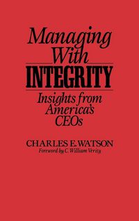 Produktbild: Managing with Integrity
