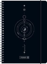 Produktbild: Sch&uuml;lerkalender 2026/2027 "Stars" | A5, Kunststoff
