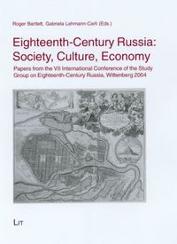 Produktbild: Eighteenth-Century Russia: Society, Culture, Economy