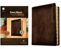 Produktbild: NLT Every Man's Bible, Filament Enabled, Deluxe Explorer Edition (Leatherlike, Brown, Indexed, Red Letter)