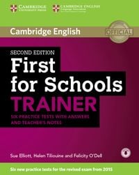 Produktbild: First for Schools Trainer for the revised exam