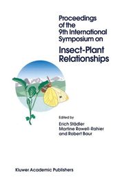 Produktbild: Proceedings of the 9th International Symposium on Insect-Plant Relationships