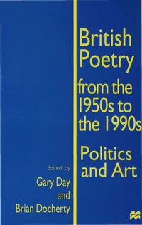 Produktbild: British Poetry from the 1950s to the 1990s