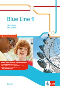 Produktbild: Blue Line 5. Workbook mit Audios. Klasse 5. Ausgabe f&uuml;r Bayern ab 2017