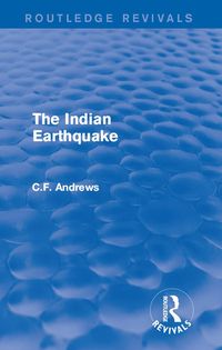 Produktbild: Routledge Revivals: The Indian Earthquake (1935)