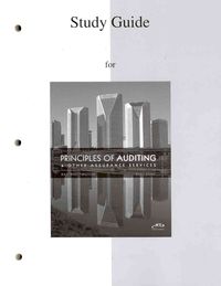 Produktbild: Student Study Guide to Accompany Principles of Auditing and Other Assurance Services