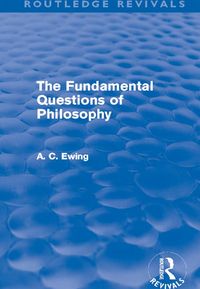 Produktbild: The Fundamental Questions of Philosophy (Routledge Revivals)