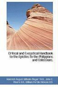Produktbild: Critical and Exegetical Handbook to the Epistles to the Philippians and Colossians.