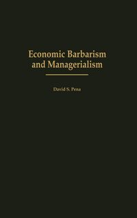 Produktbild: Economic Barbarism and Managerialism