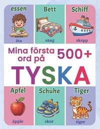 Produktbild: Mina f&ouml;rsta 500+ ord p&aring; tyska