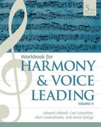 Produktbild: Student Workbook, Volume II for Aldwell/Schachter/Cadwallader's Harmony and Voice Leading, 5th