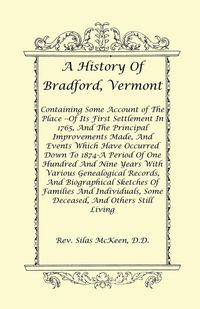 Produktbild: A History of Bradford, Vermont