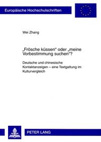 Produktbild: &laquo;Froesche kuessen&raquo; oder &laquo;meine Vorbestimmung suchen&raquo;?