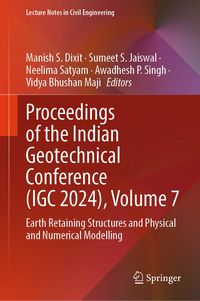 Produktbild: Proceedings of the Indian Geotechnical Conference (IGC 2024), Volume 7