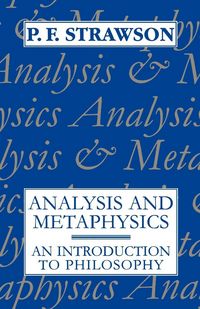 Produktbild: Analysis and Metaphysics