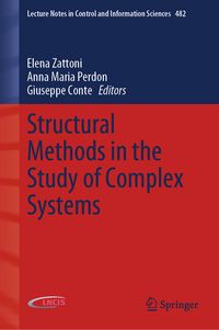 Produktbild: Structural Methods in the Study of Complex Systems
