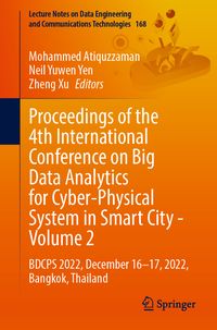 Produktbild: Proceedings of the 4th International Conference on Big Data Analytics for Cyber-Physical System in Smart City - Volume 2