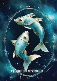 Produktbild: Tagebuch / Notizbuch Sternzeichen Fisch