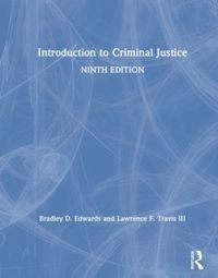 Produktbild: Edwards, B: Introduction to Criminal Justice
