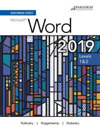 Produktbild: Roggenkamp, A: Benchmark Series: Microsoft Word 2019 Levels
