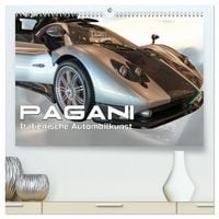 Produktbild: Pagani italienische Automobilkunst (hochwertiger Premium Wandkalender 2026 DIN A2 quer), Kunstdruck in Hochglanz