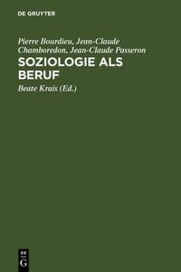 Produktbild: Soziologie als Beruf