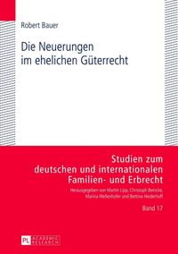 Produktbild: Die Neuerungen im ehelichen G&uuml;terrecht