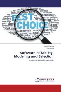 Produktbild: Sharma, K: Software Reliability Modeling and Selection