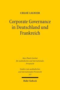 Bild vom Artikel Corporate Governance in Deutschland und Frankreich vom Autor Chloé Lignier