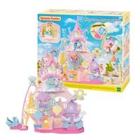 Produktbild: Sylvanian Families 5841 - Baby Dream Amusement Park, Freizeitpark Gl&uuml;ckstraum, Gro&szlig;es Spielset
