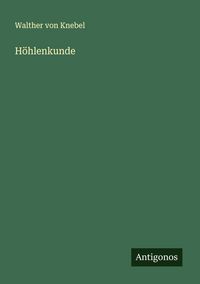 Produktbild: H&ouml;hlenkunde