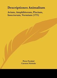 Produktbild: Descriptiones Animalium