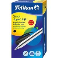 Produktbild: Pelikan Kugelschreiber Stick super soft, Schwarz