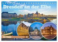 Produktbild: Dresden an der Elbe - Der Planer (Tischkalender 2027 DIN A5 quer), CALVENDO Monatskalender