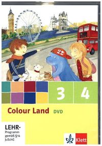 Produktbild: Colour Land ab Kl. 1/Neu 3 u. 4/BW/B/BR/RHP/Video-DVD