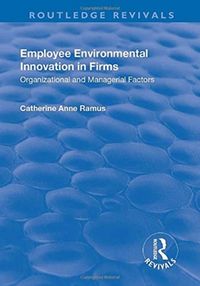 Produktbild: Ramus, C: Employee Environmental Innovation in Firms