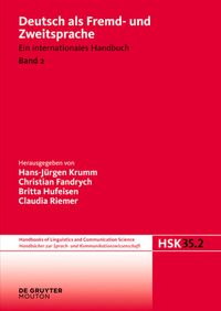 Produktbild: Deutsch als Fremd- und Zweitsprache. 2. Halbband