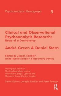 Produktbild: Clinical and Observational Psychoanalytic Research
