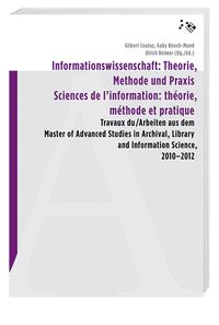 Produktbild: Informationswissenschaft: Theorie, Methode und Praxis